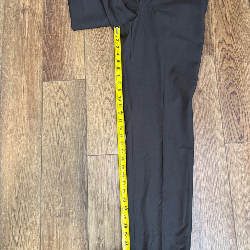 Riviera by Jack Victor Men's Brown Traveler 36R Flex Dress Pants - Picture 9 of 12